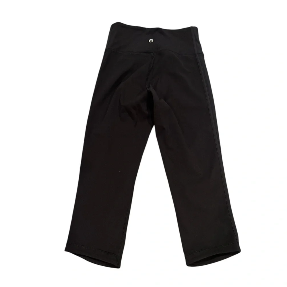 LULULEMON BLACK SQUAD GOALS CROPPED LEGGINGS 2